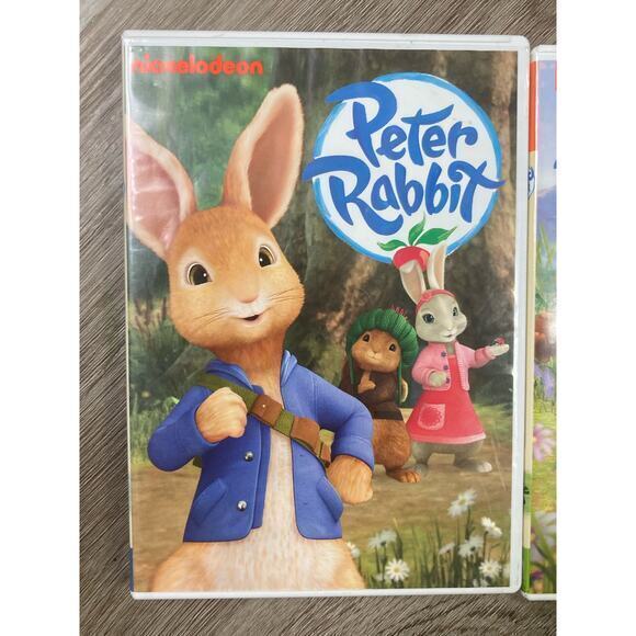 Peter Rabbit DVD 2‎ DVDs Collection Nickelodeon Animation Adventure Series 2010 - Picture 2 of 7
